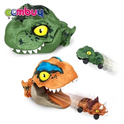 KB310652 KB310653 - Electric press sliding launch ejection dinosaur car toys